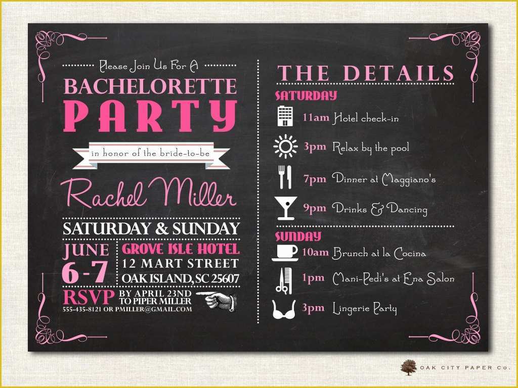 Free Online Bachelorette Party Invitations Templates Of Bachelorette Invitation Bachelorette Party Invitation