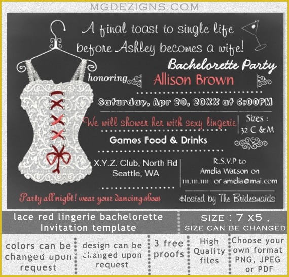 Free Online Bachelorette Party Invitations Templates Of Bachelorette Invitations Templates – orderecigsjuicefo