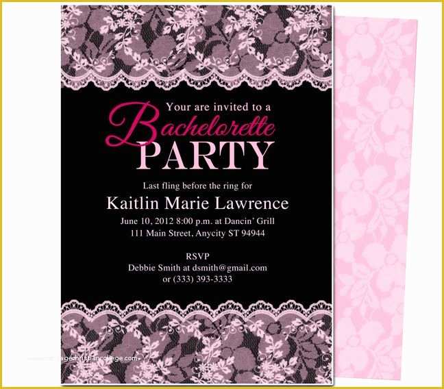 Free Online Bachelorette Party Invitations Templates Of Printable Diy Bachelorette Party Invitations Boudoir