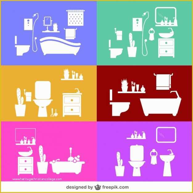 Free Online Bathroom Design Templates Of Bathroom Vector Design Templates Vector