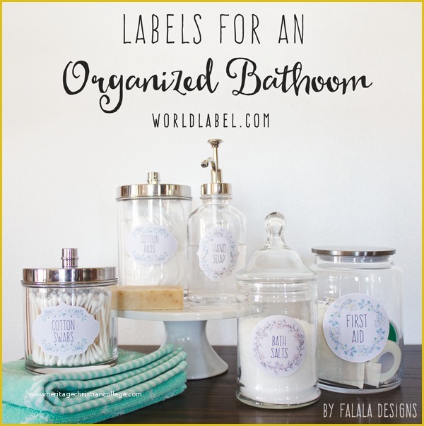 Free Online Bathroom Design Templates Of organizing Labels