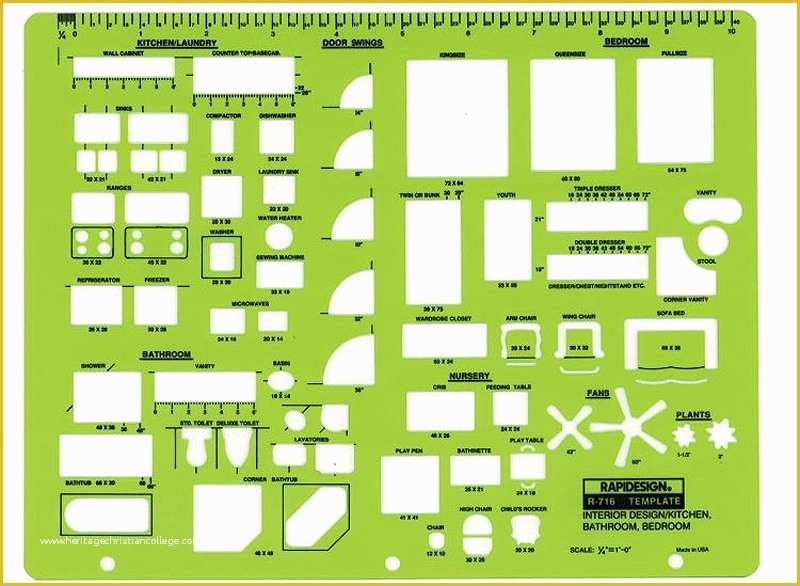 Free Online Bathroom Design Templates Of Rapidesign R 716 Interior Design Drafting Template