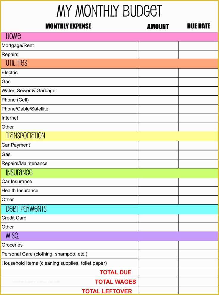 Free Online Budget Planner Template Of Best 25 Free Bud Planner Ideas On Pinterest