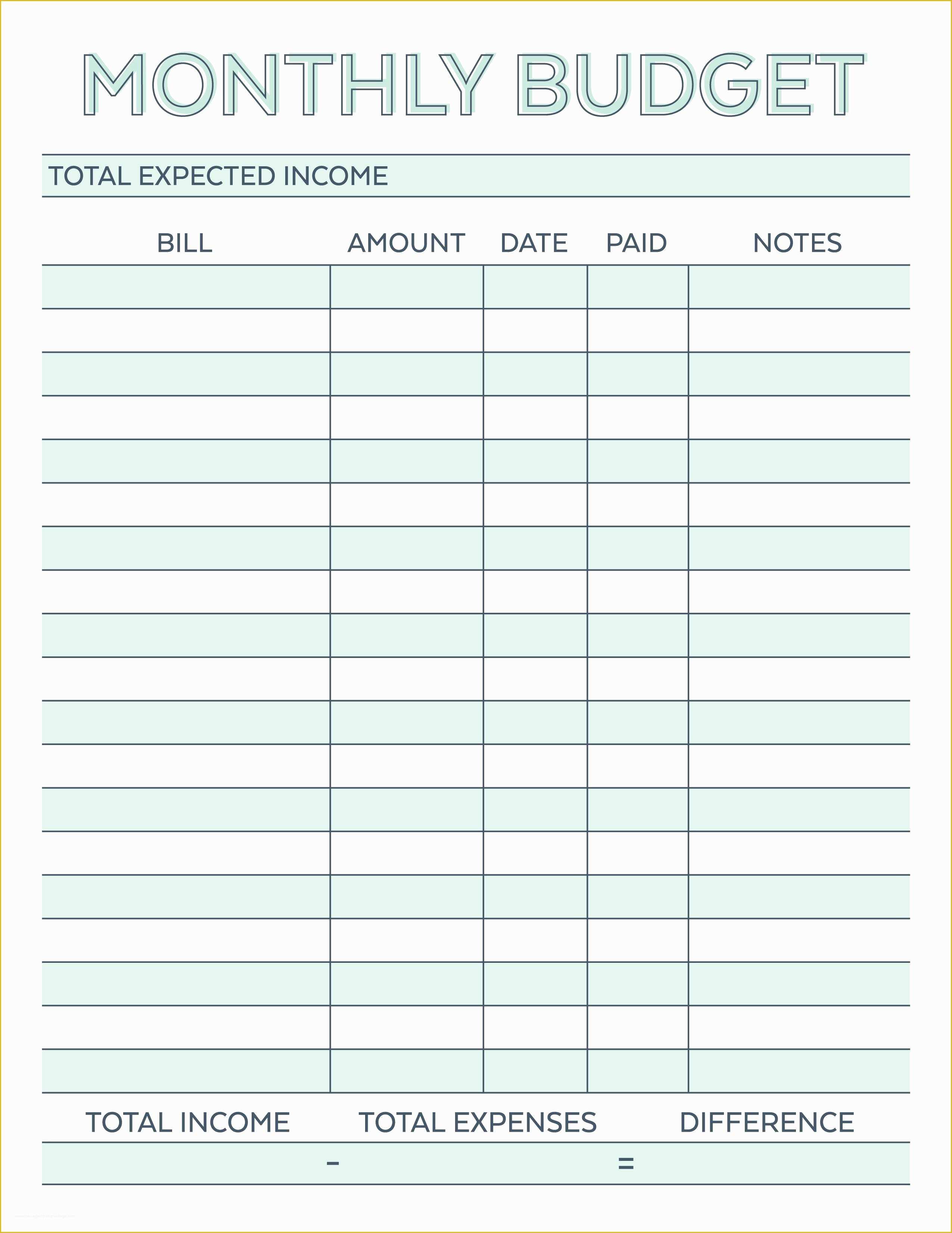 Free Online Budget Planner Template Of Printable Bud Planning Worksheet