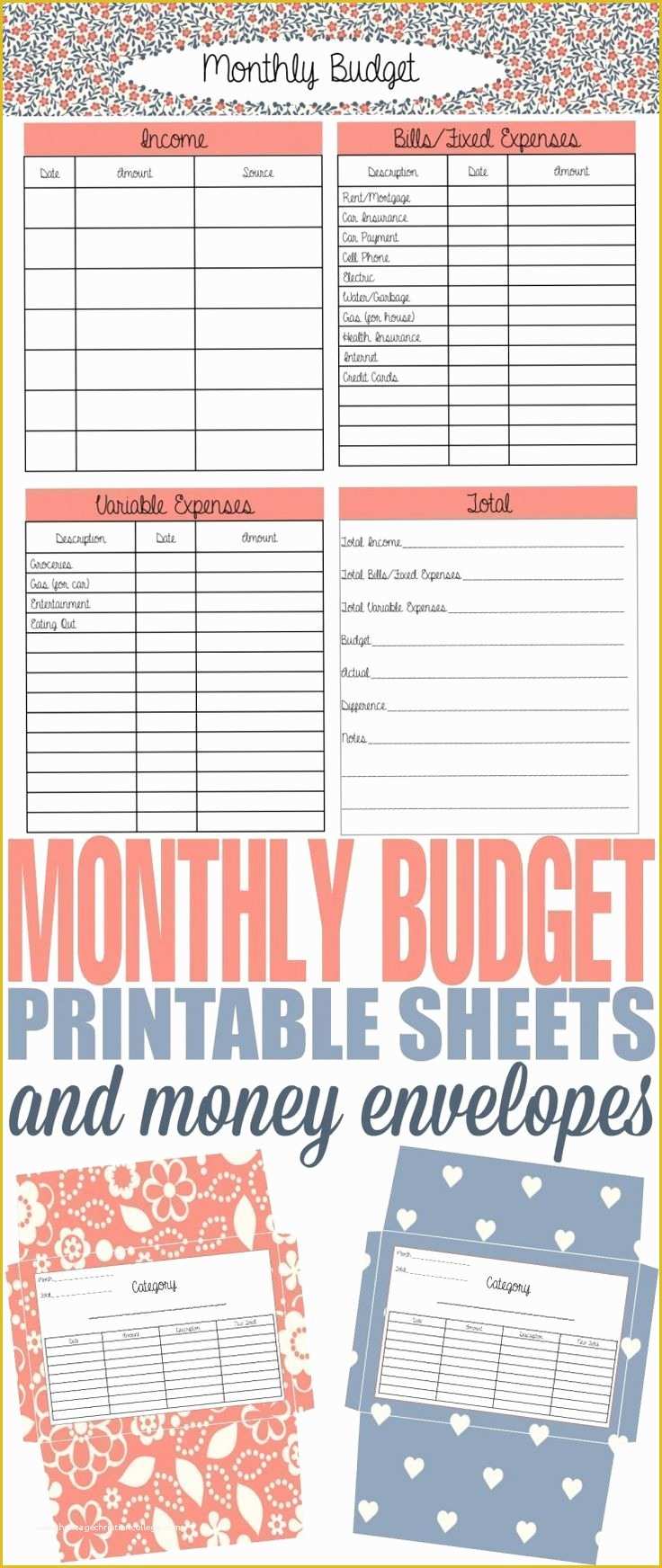 Free Online Budget Template Of Best 25 Monthly Bud Printable Ideas On Pinterest