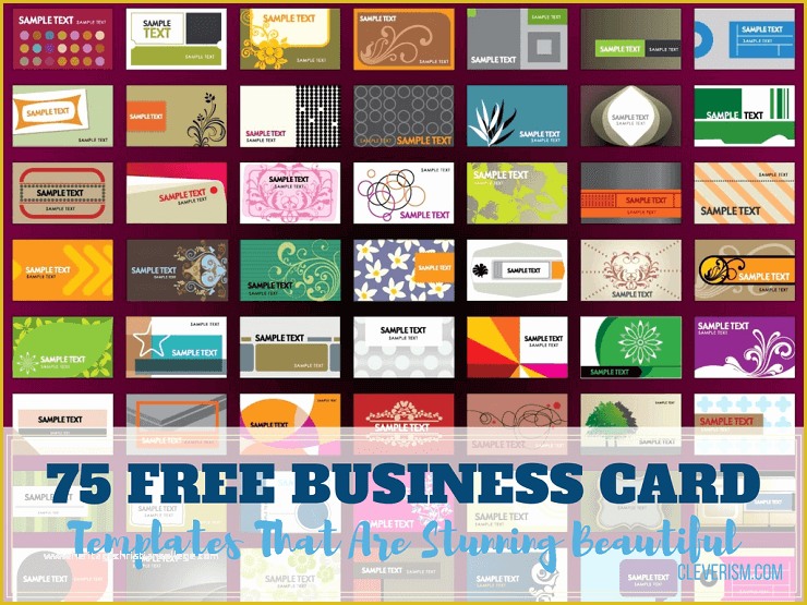 Free Online Business Card Templates Printable Of 75 Free Business Card Templates that are Stunning Beautiful