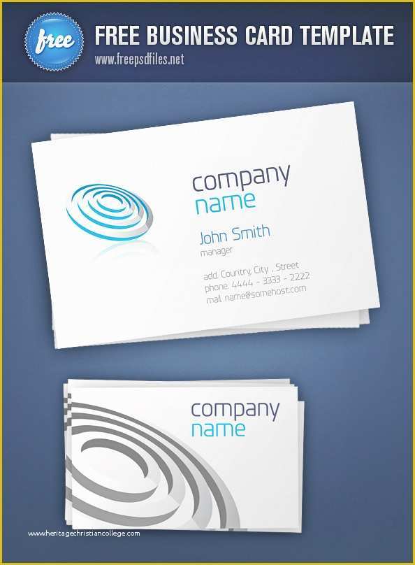 Free Online Business Card Templates Printable Of Business Card Template Free Psd Files