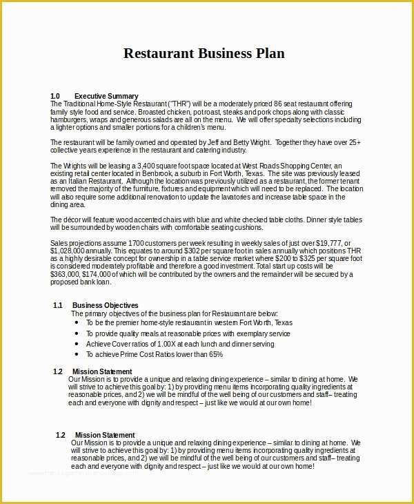 Free Online Business Proposal Template Of 25 Business Plans Free Sample Example format
