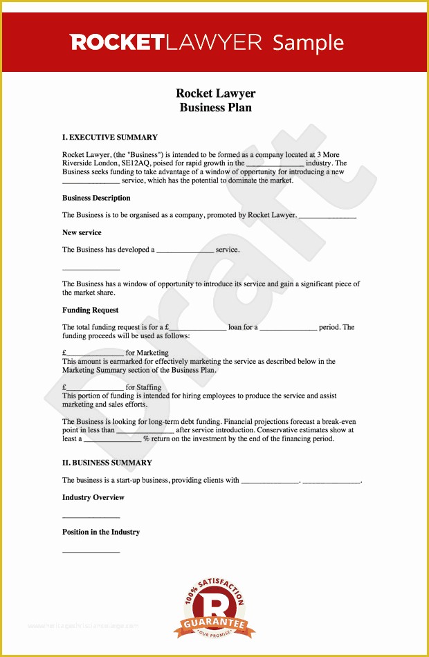 Free Online Business Proposal Template Of Business Plan Template Free How to Write A Business Plan