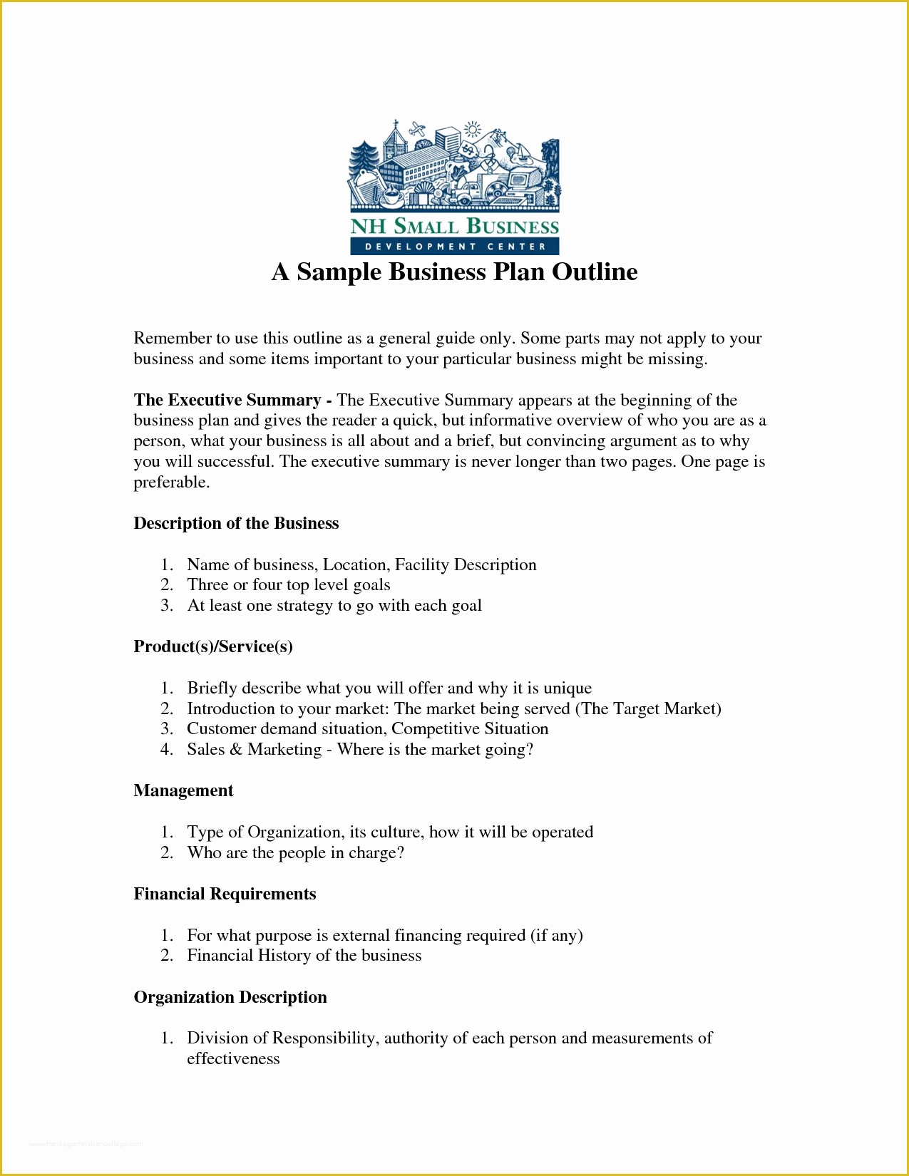 Free Online Business Proposal Template Of Free Printable Business Plan Sample form Generic