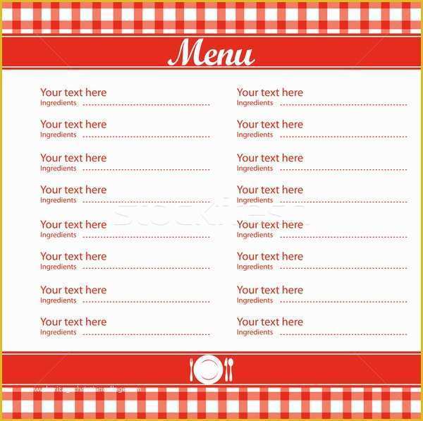 Free Online Catering Menu Templates Of 5 Best Of Free Blank Printable Template Restaurant