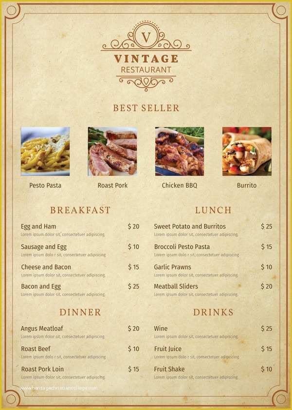 Free Online Catering Menu Templates Of Menu Card Templates 58 Free Word Psd Pdf Eps