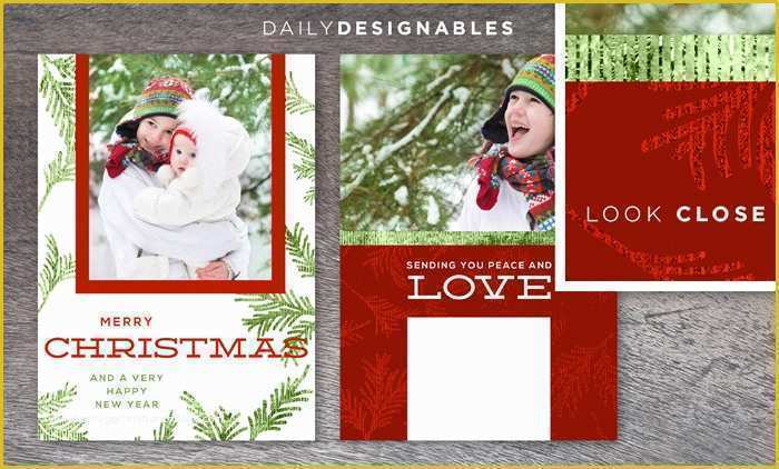 Free Online Christmas Card Templates Of Portrait & Family Graphy Archives Line