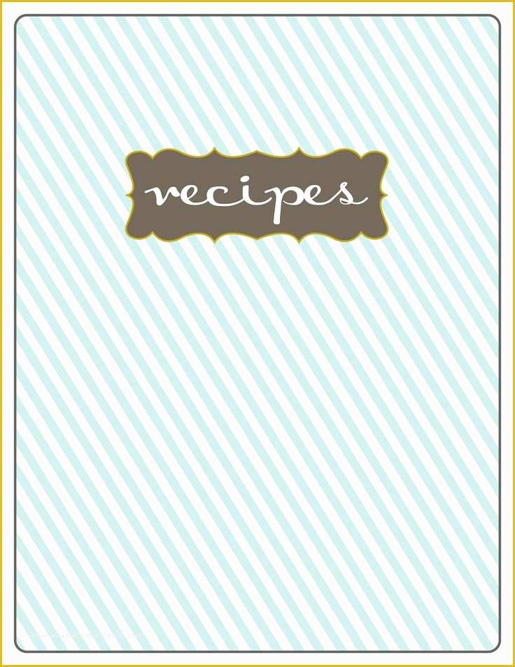Free Online Cookbook Template Of 11 Best Images About Cookbook & Recipe Card Templates On