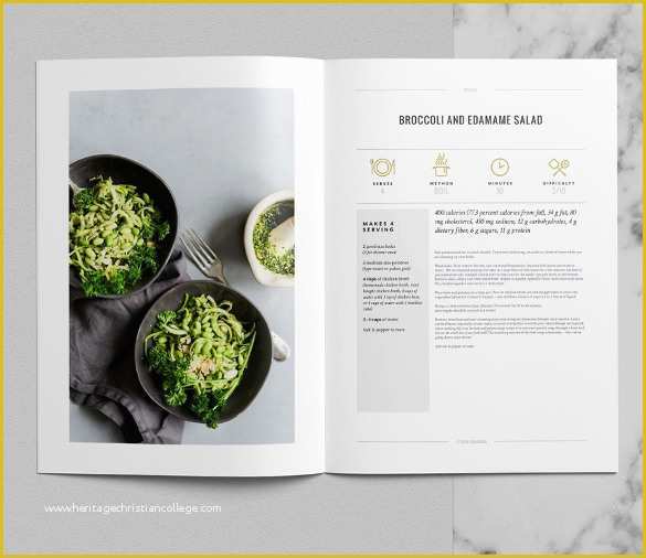 Free Online Cookbook Template Of 31 Cookbook Templates Psd Ai Vector Eps