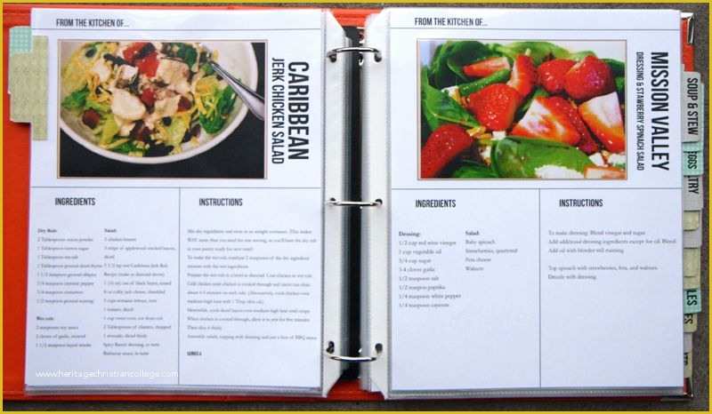 Free Online Cookbook Template Of Homemade Recipe Book Using Document Life Workshop Recipe