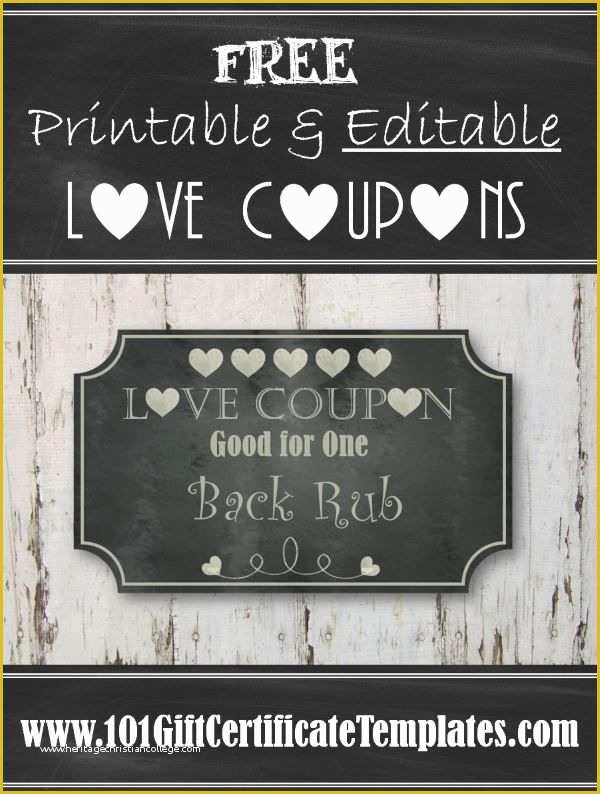 Free Online Coupon Maker Template Of Gift Couponsnow I Dont Have to Make My Own Printables and