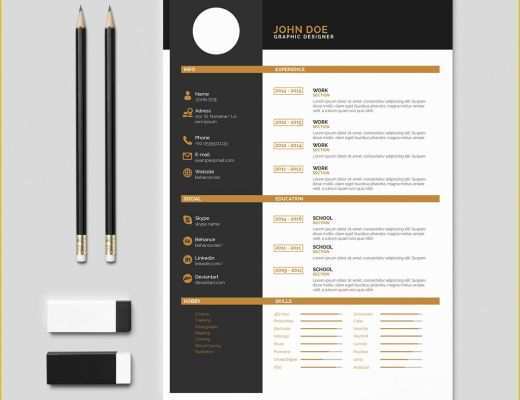 Free Online Cv Templates Of Free Cv Resume İndesign Pdf Template On Behance