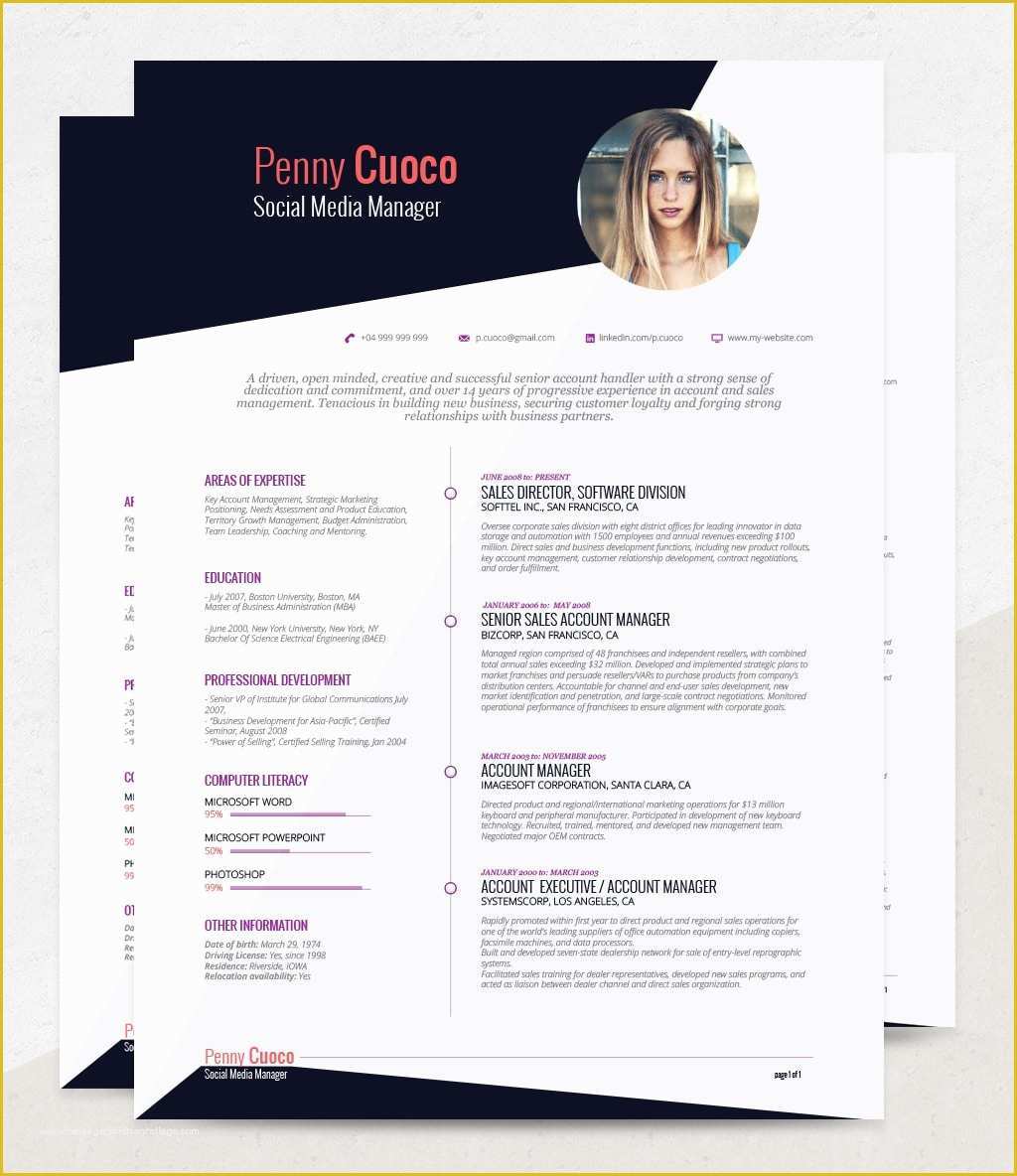 Free Online Cv Templates Of Free Resume Template askella