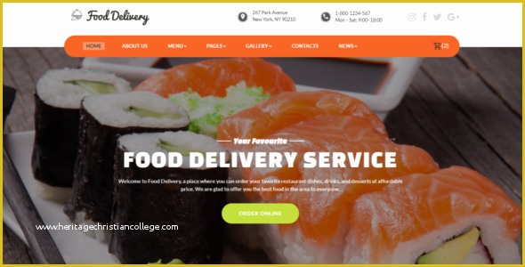 61 Free Online Food ordering Website Templates