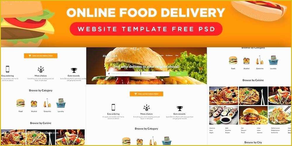 Free Online Food ordering Website Templates Of Elegant Cafe Restaurant Free Website Template Templates