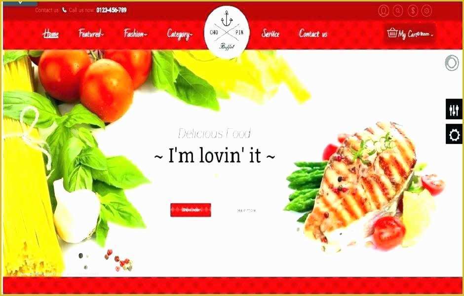Free Online Food ordering Website Templates Of Elegant Cafe Restaurant Free Website Template Templates