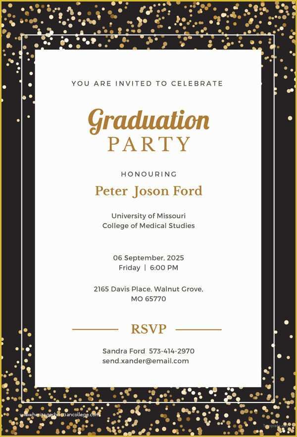 Free Online Graduation Party Invitation Templates Of 19 Graduation Invitation Templates Invitation Templates