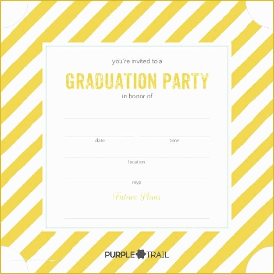 Free Online Graduation Party Invitation Templates Of 40 Free Graduation Invitation Templates Template Lab