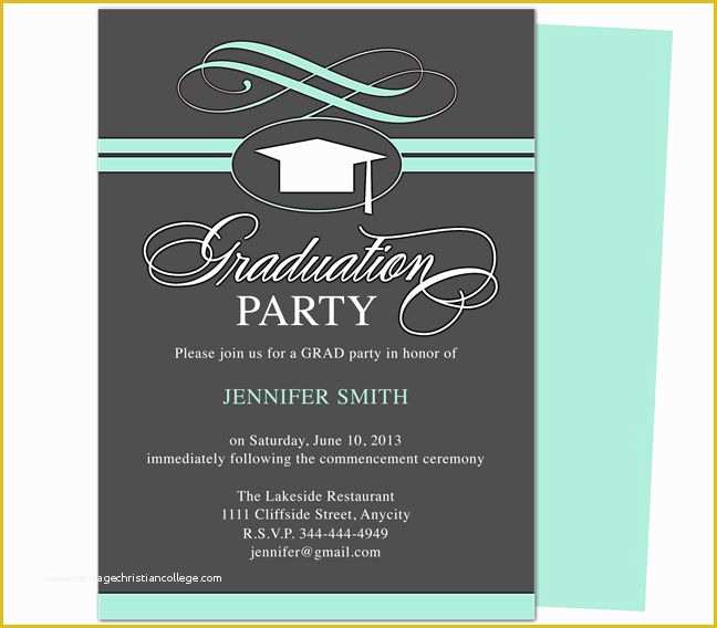 Free Online Graduation Party Invitation Templates Of 46 Best Printable Diy Graduation Announcements Templates
