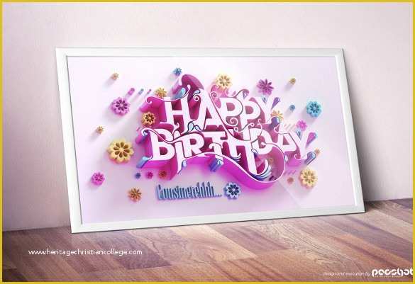 Free Online Greeting Card Templates Of 21 Birthday Card Templates – Free Sample Example format