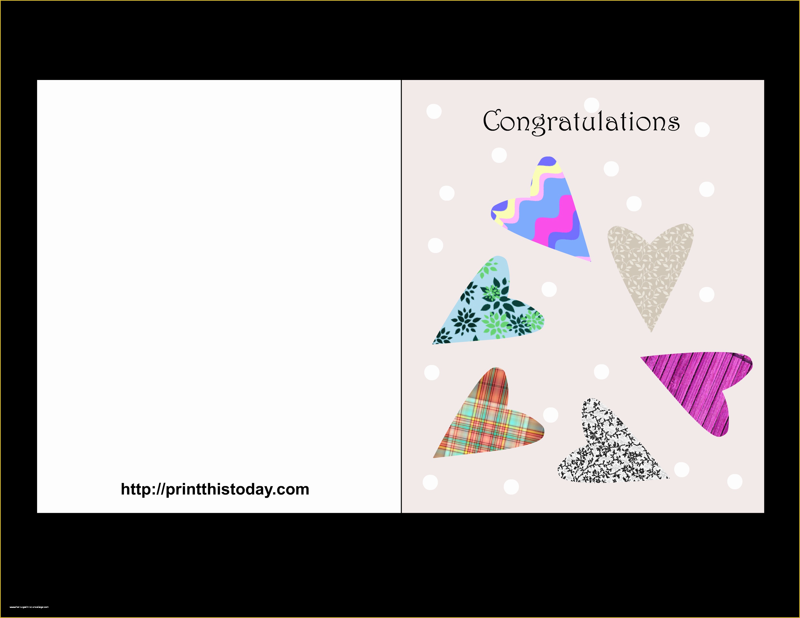 Free Online Greeting Card Templates Of Free Printable Wedding Congratulations Cards