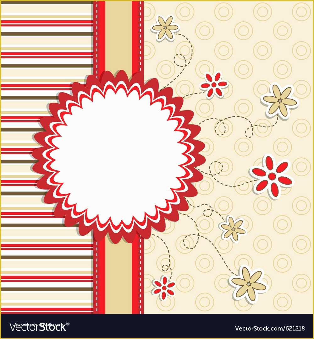 free-online-greeting-card-templates-of-greeting-card-template-royalty-free-vector-image