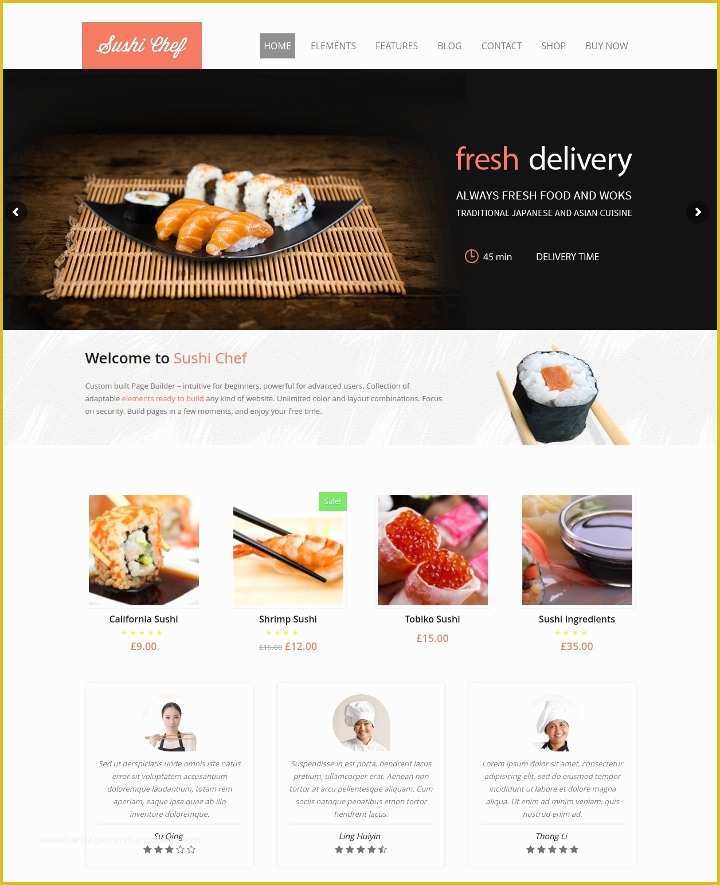 Free Online Grocery Website Template Of 17 Line Food ordering &amp; Delivery Website Templates