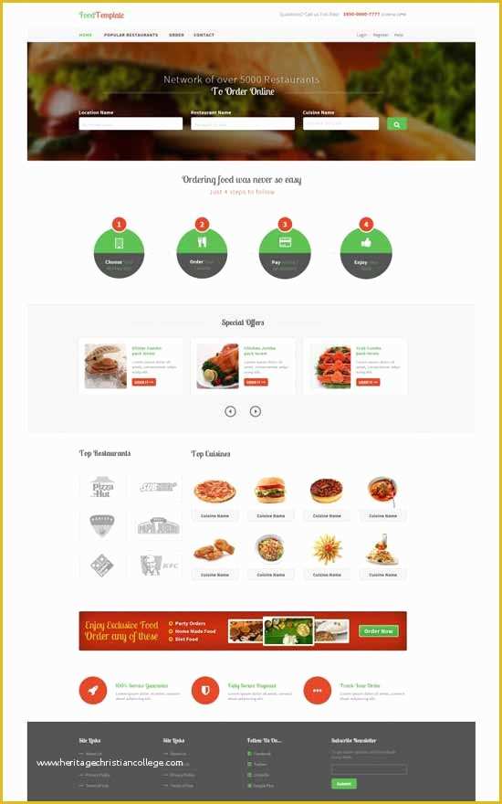 Free Online Grocery Website Template Of 50 Best Free Psd Website Templates 2018 Freshdesignweb