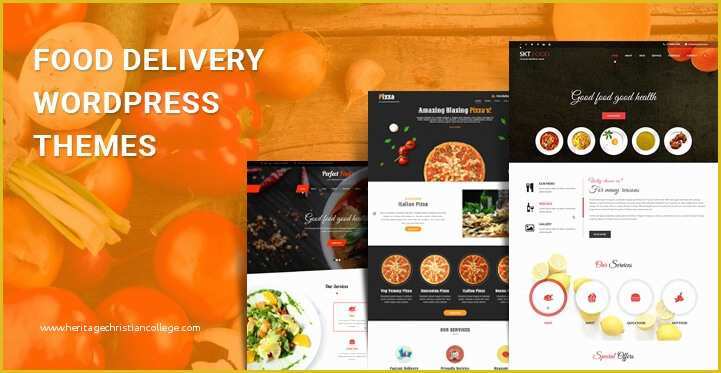 Free Online Grocery Website Template Of Food Delivery Wordpress themes for Online Food ordering