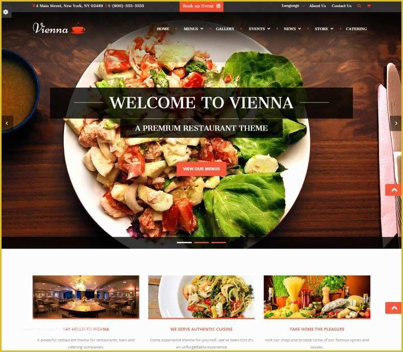 Free Online Grocery Website Template Of Restaurant Mobile Templates & themes