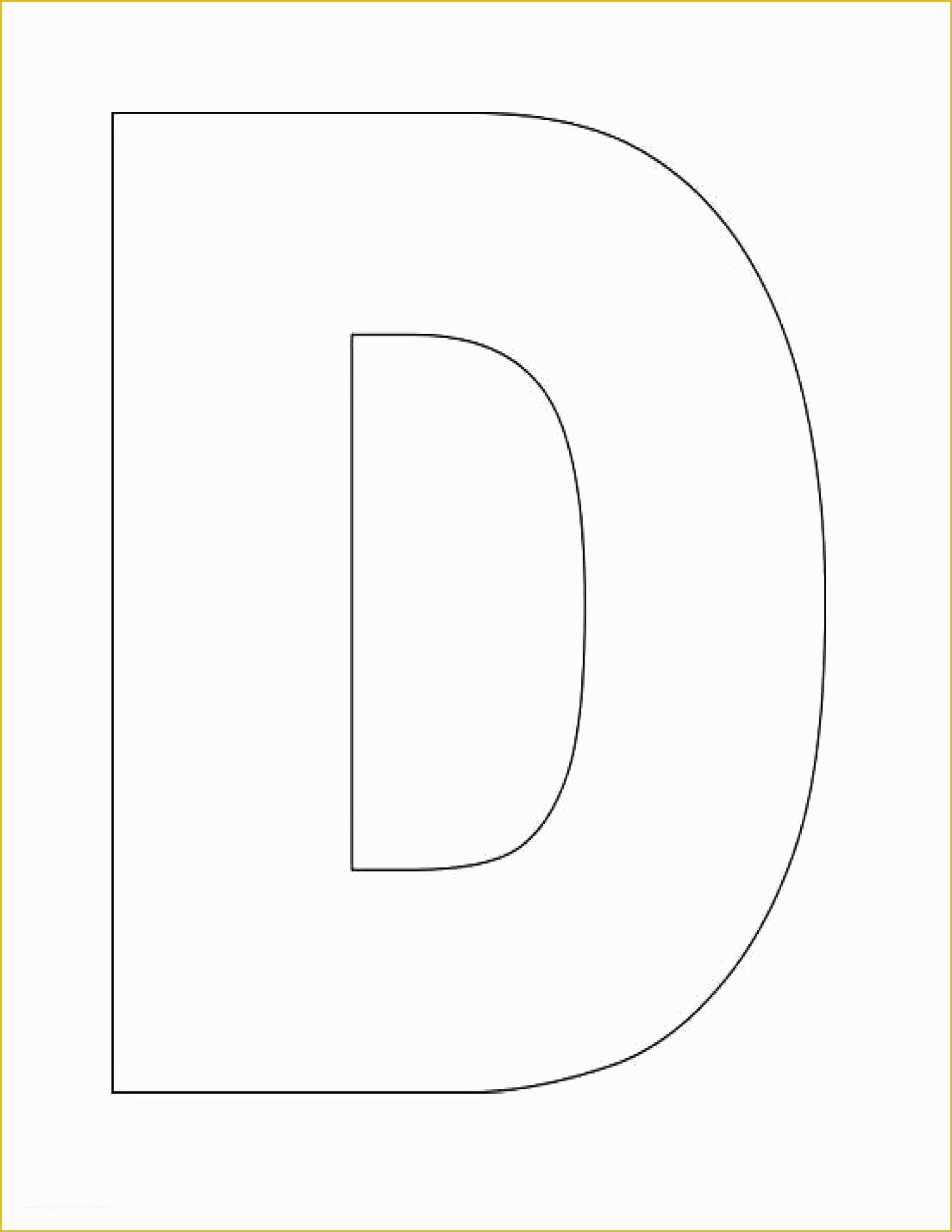 Free Online Letter Templates Of Alphabet Letter N Template for Kids ...