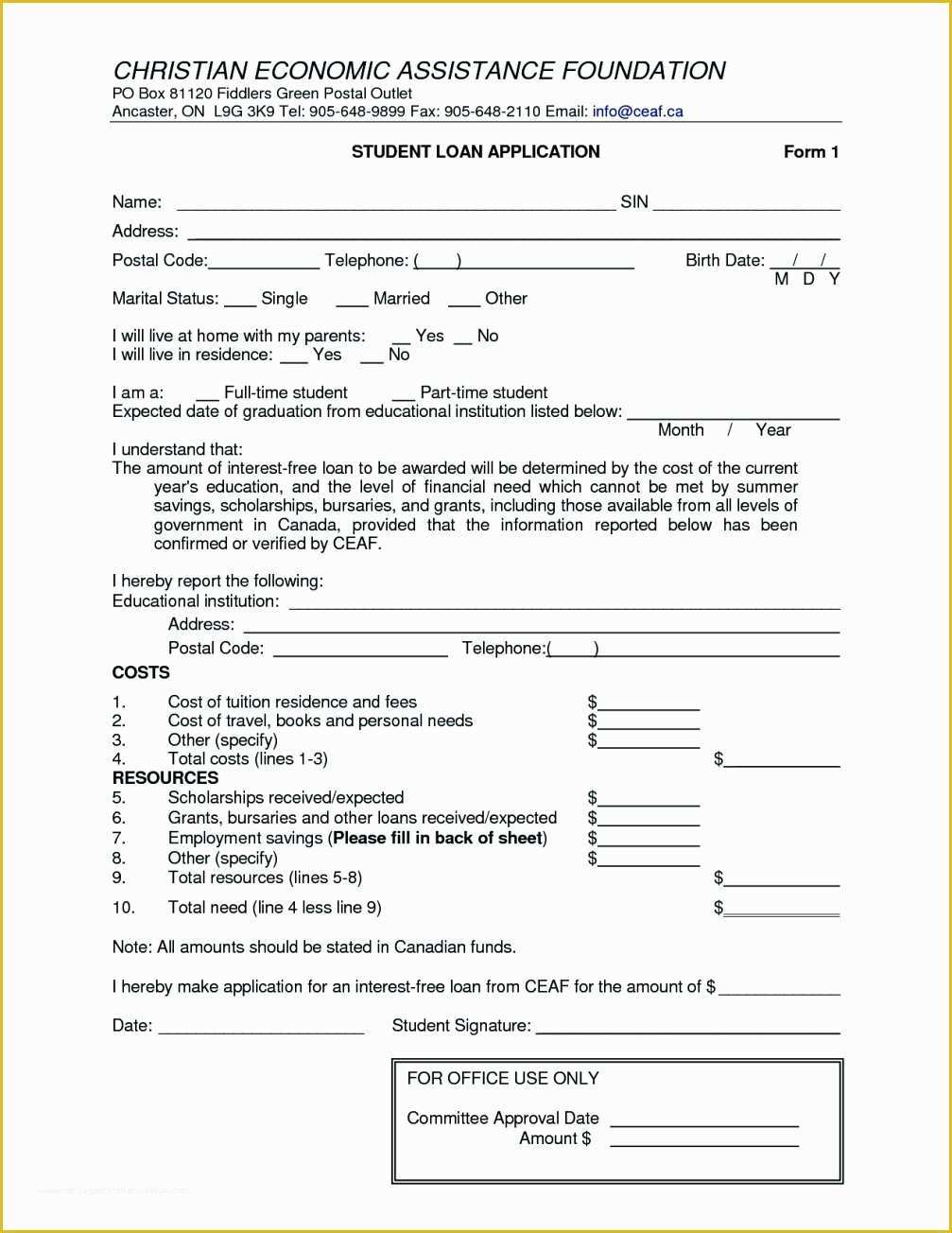 Free Online Loan Agreement Template Of Free Personal Loan Agreement form Template Template