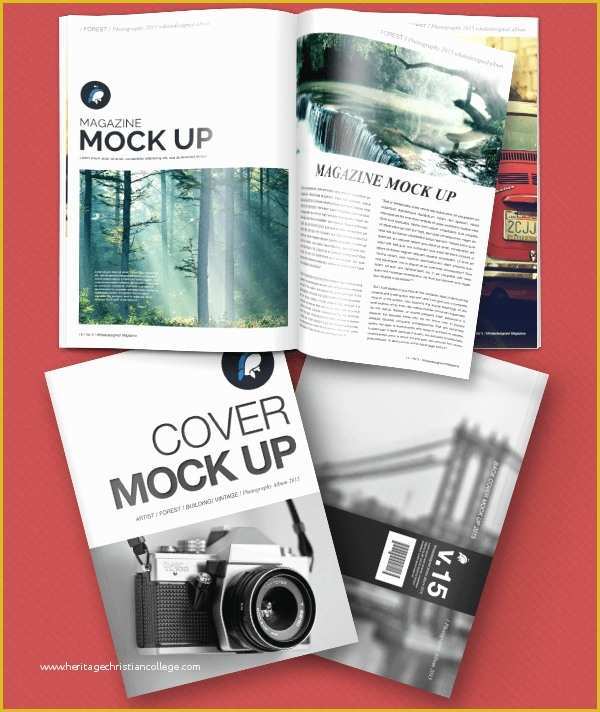 Free Online Magazine Template Of 30 Creative Magazine Print Layout Templates for Free