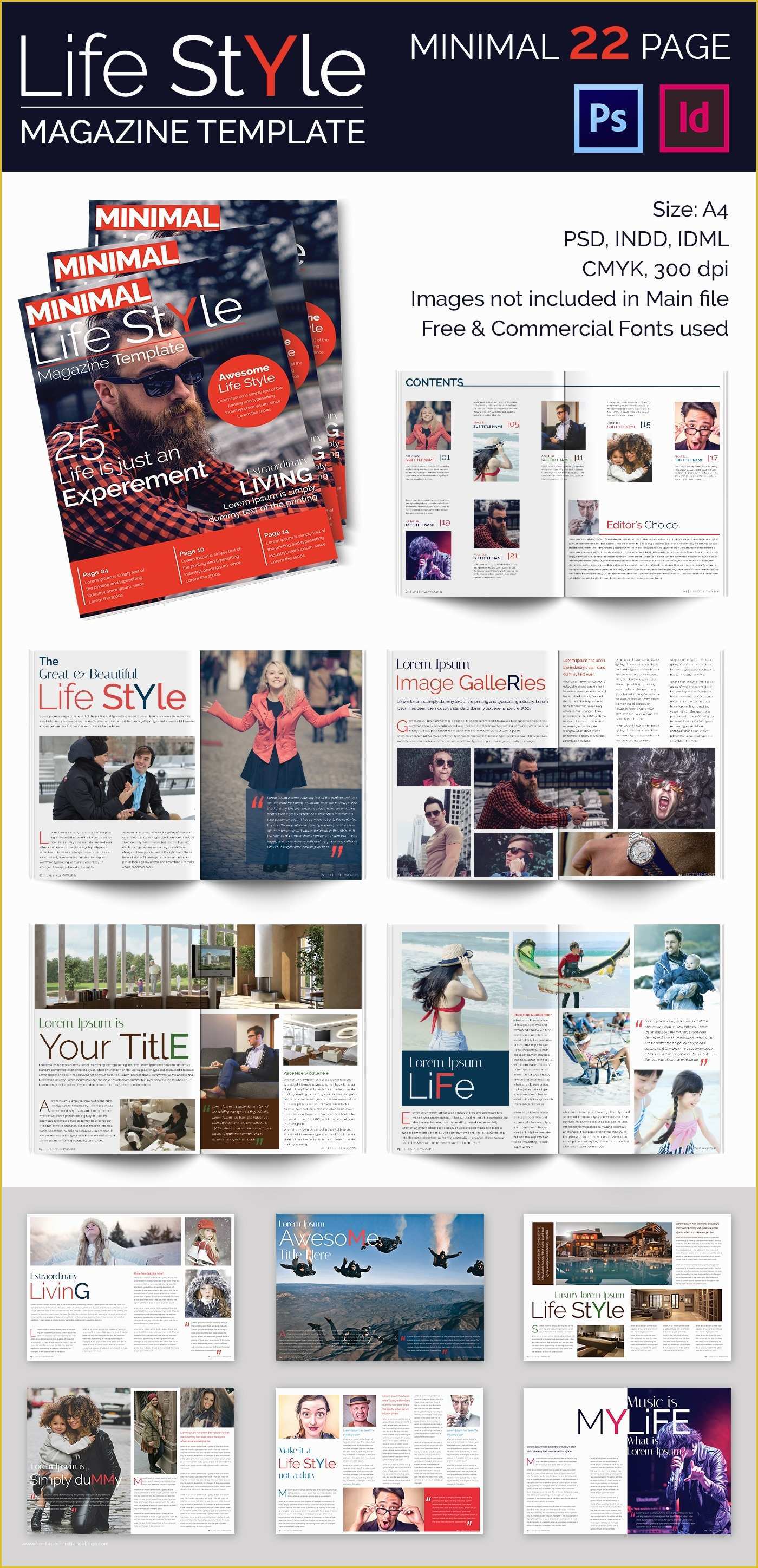 Free Online Magazine Template Of 55 Brand New Magazine Templates Free 