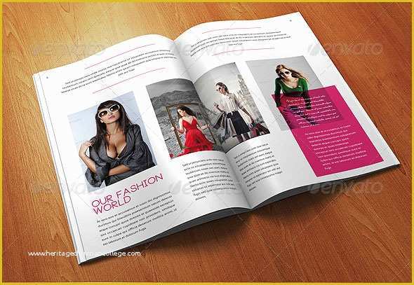 Free Online Magazine Template Of 63 Professional Free & Premium Indesign Magazine Templates