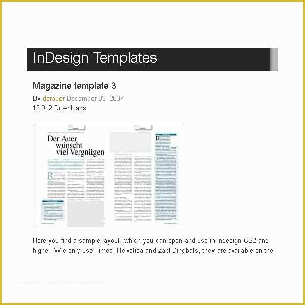 Free Online Magazine Template Of Great Free Magazine Layout Templates Use as is or Get