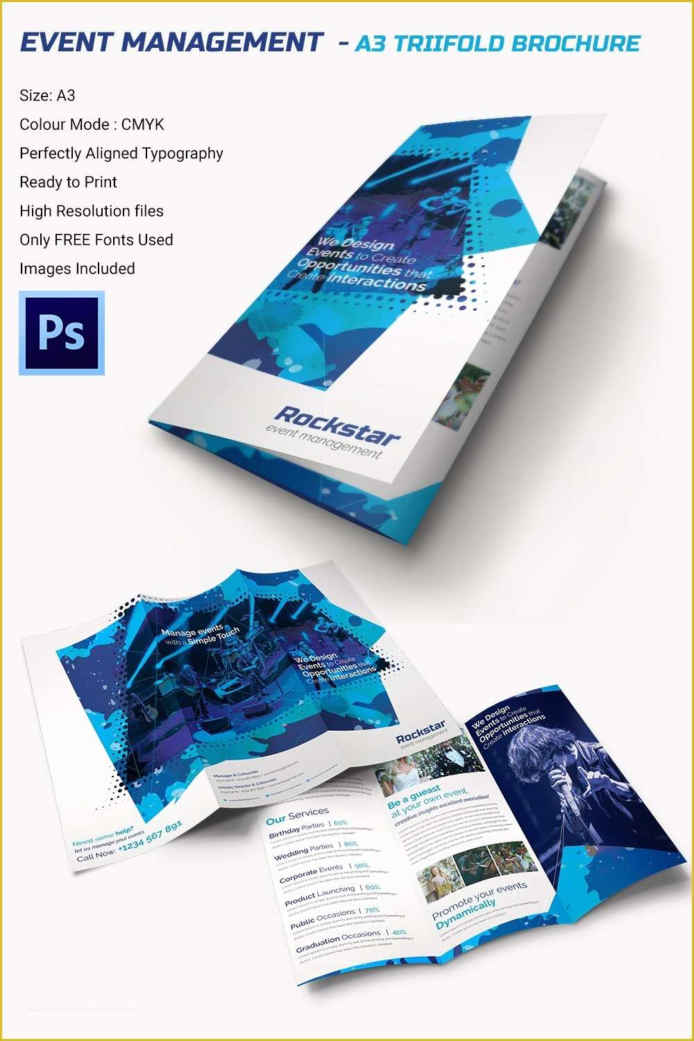 Free Online Mailer Design Templates Of 16 event Brochure Templates &amp; Psd Designs
