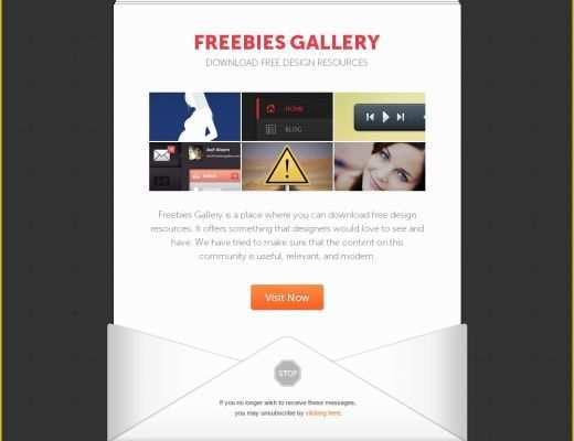 Free Online Mailer Design Templates Of 30 Awesome Email Newsletter Psd Templates Wdexplorer