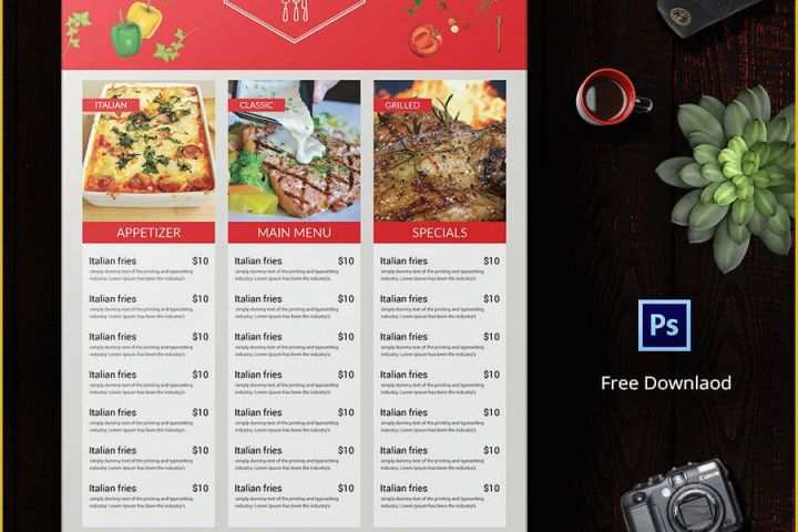 Free Online Menu Templates Of 16 Free Menu Templates Cafe Restaurant Party