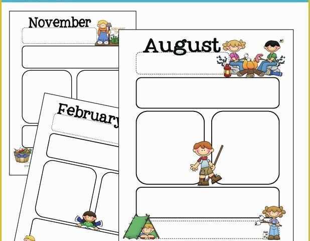 Free Online Newsletter Templates Pdf Of Monthly Templates Calendars Pinterest