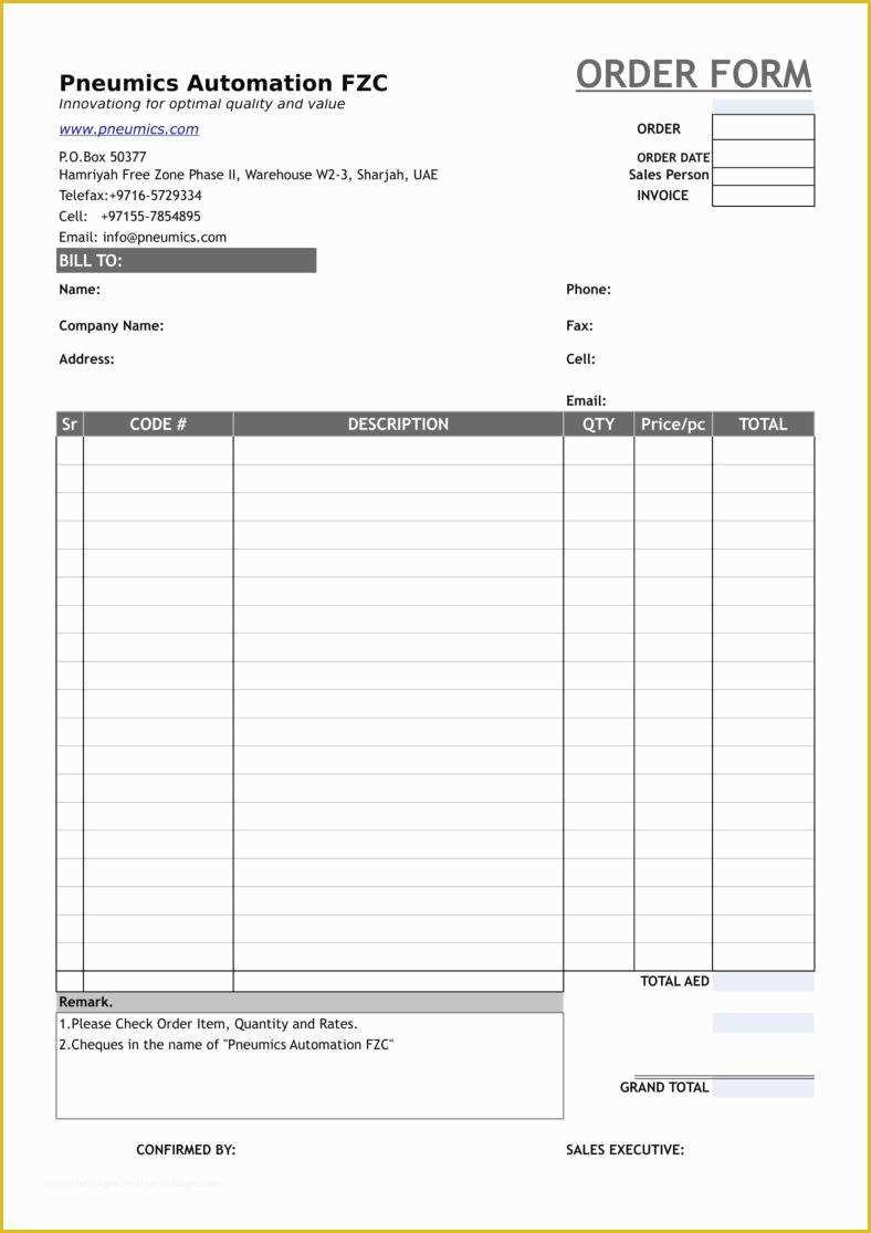 Free Online order form Template Of 9 Book order forms
