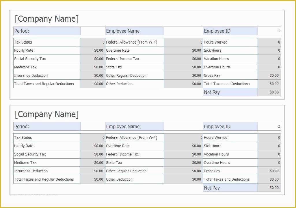 Free Online Pay Stub Template Of 25 Great Pay Stub Paycheck Stub Templates