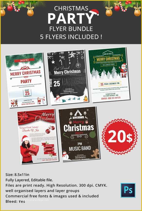 Free Online Poster Maker Templates Of Flyer Maker Line Free 60 Christmas Flyer Templates Free