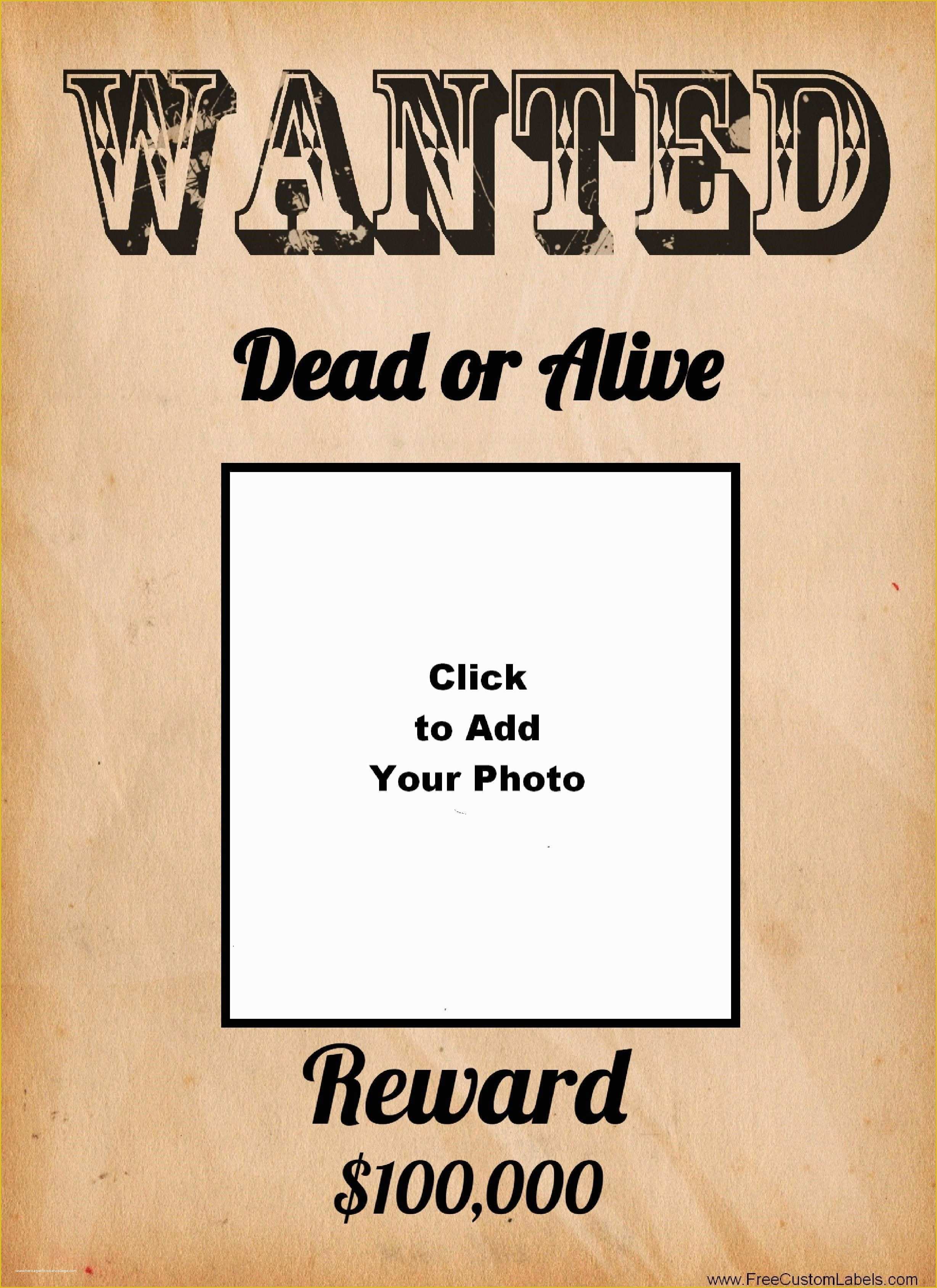 Free Online Poster Maker Templates Of Free Wanted Poster Maker Portablegasgrillweber